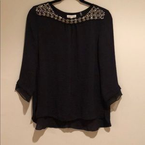 Rebecca Taylor Embellished Blouse
